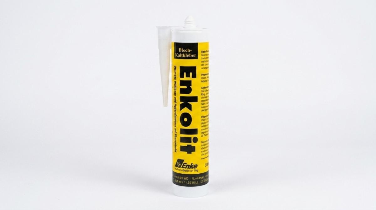 Enkolit Blechkleber / Metallkleber 310ml – Kaltkleber Kartusche